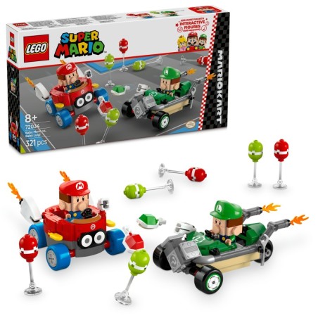 LEGO Super Mario 72045 Mario Kart – Nieśmiałek i P-Wing