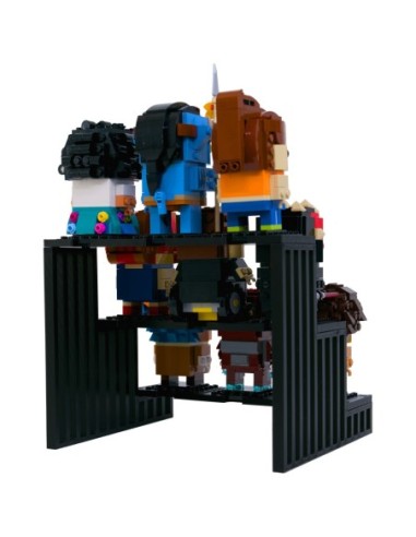 Podstawka pod figurki Lego BrickHeadz - 9 miejsc - ekspozytor - NA PREZENT