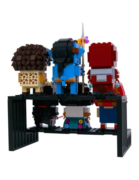 Podstawka pod figurki Lego BrickHeadz - 6 miejsc - ekspozytor - NA PREZENT