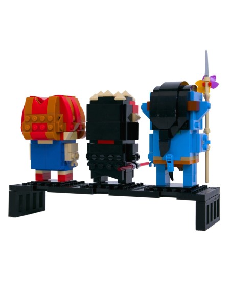 Podstawka pod figurki Lego BrickHeadz - 3 miejsca - ekspozytor - NA PREZENT