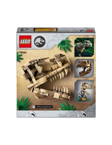 LEGO Jurassic World 76964 Skamieniałości dinozaurów: czaszka T-rexa