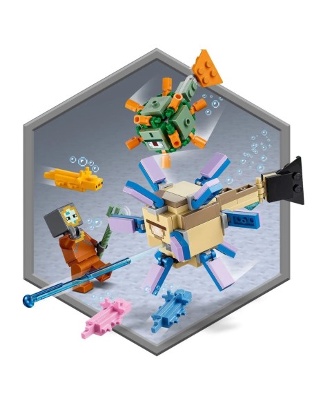 LEGO 21180 Minecraft - Walka ze strażnikami