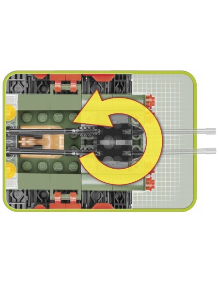 Klocki COBI Small Army pojazd gąsienicowy 2161