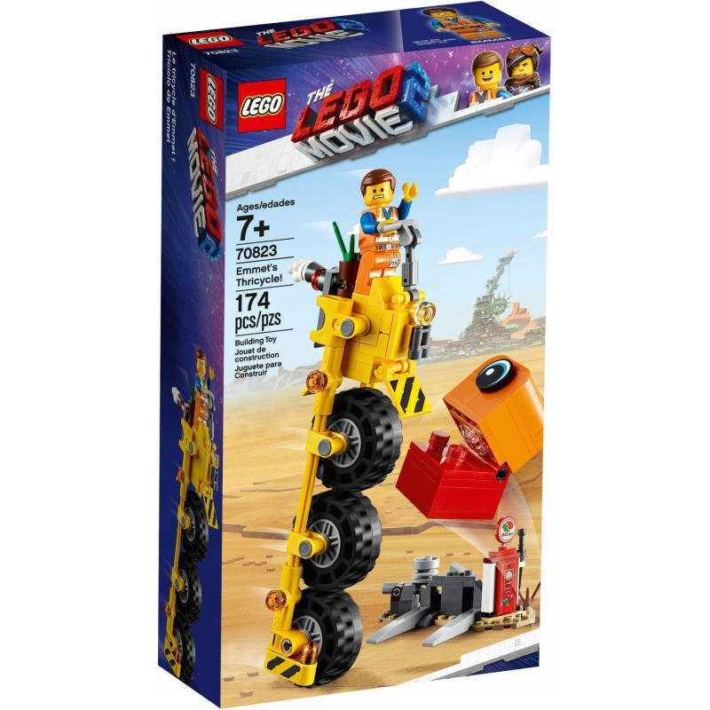 LEGO 70823 The LEGO Movie 2 - Trójkołowiec Emmeta