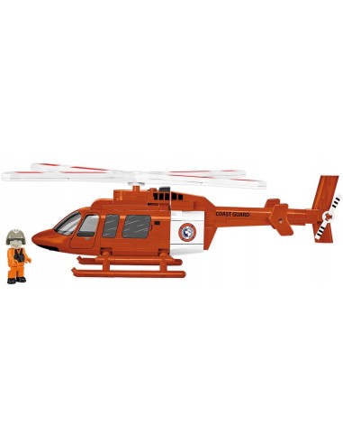 KLOCKI COBI 26627 BELL 407 COAST GUARD HELIKOPTER ŚMIGŁOWIEC