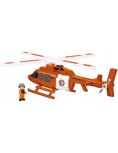 KLOCKI COBI 26627 BELL 407 COAST GUARD HELIKOPTER ŚMIGŁOWIEC