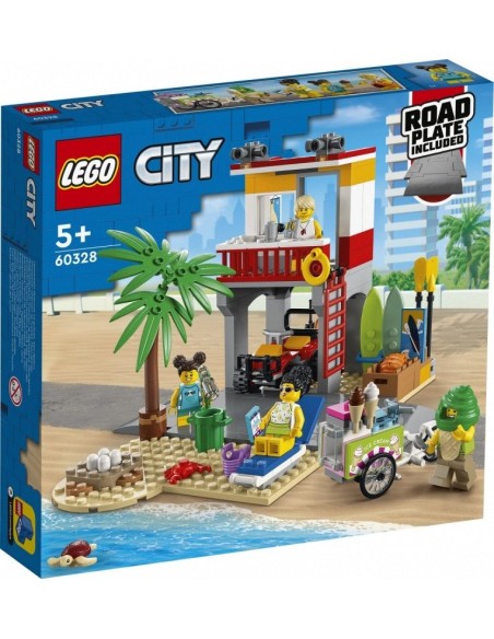 LEGO City 60328 Stanowisko ratownicze na plaży