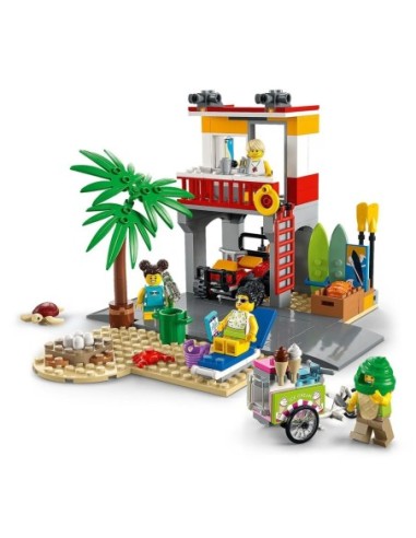 LEGO City 60328 Stanowisko ratownicze na plaży