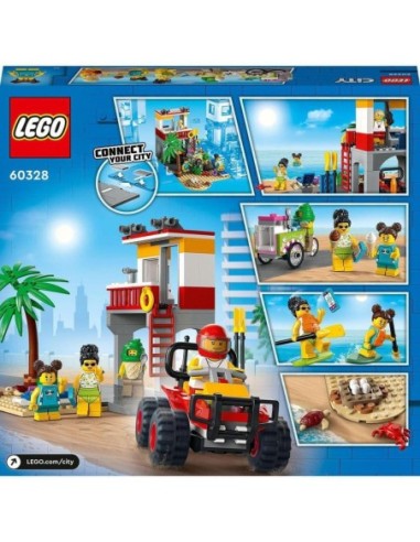 LEGO City 60328 Stanowisko ratownicze na plaży