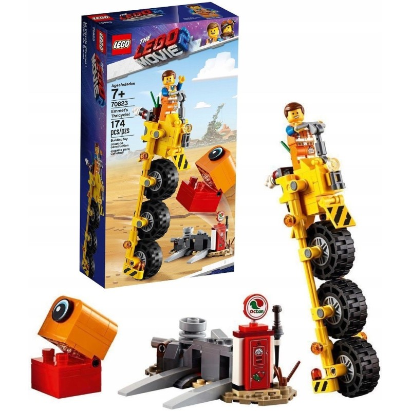 LEGO 70823 The LEGO Movie 2 - Trójkołowiec Emmeta