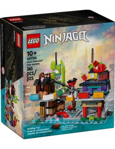 Klocki LEGO NINJAGO 40706 Mikrorynek miejski NINJAGO