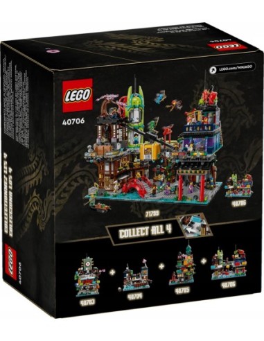 Klocki LEGO NINJAGO 40706 Mikrorynek miejski NINJAGO