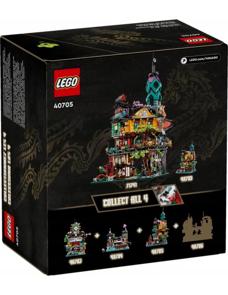 Klocki LEGO Ninjago mikro-ogrody 376 elementów