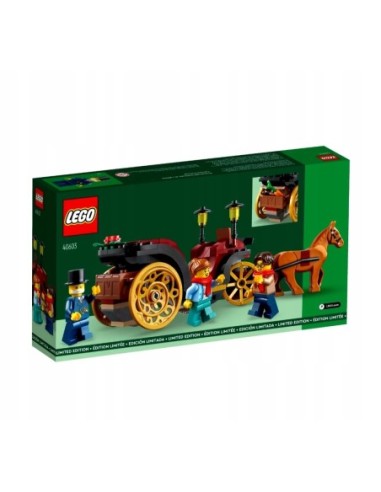 LEGO Creator 40603 Zimowa przejażdżka powozem