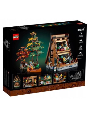 LEGO Ideas 21338 Chatka w kształcie litery A