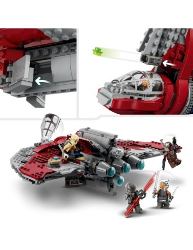 LEGO Star Wars 75362 Prom kosmiczny Jedi T-6 Ahsoki Tano