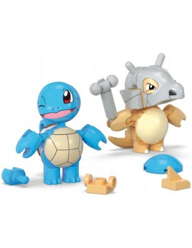 Klocki konstrukcyjne MEGA Pokémon Squirtle i Cubone HXP15