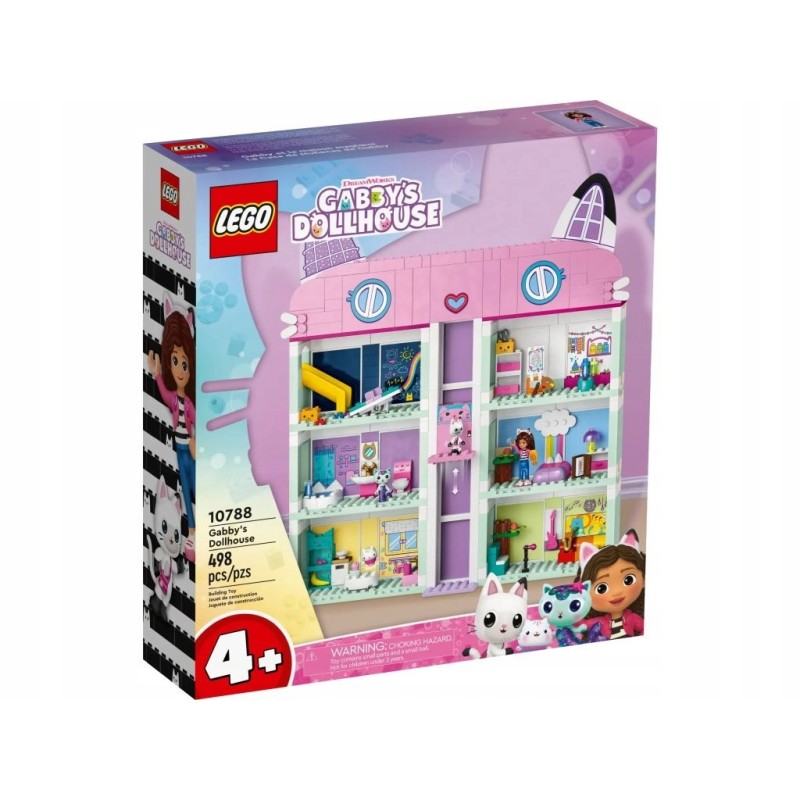 LEGO 10786 Koci domek Gabi - Statek i spa Gabi i Syrenkotki