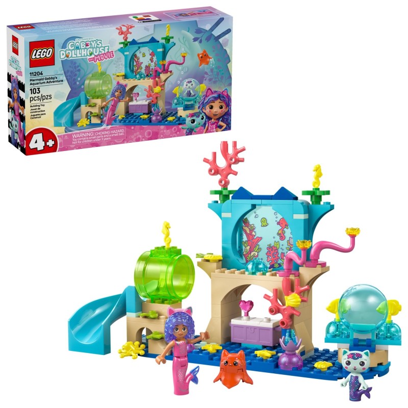 LEGO 10786 Koci domek Gabi - Statek i spa Gabi i Syrenkotki