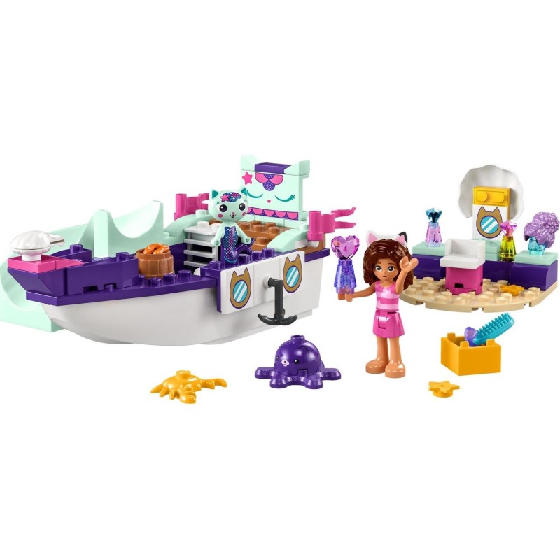 LEGO 10786 Koci domek Gabi - Statek i spa Gabi i Syrenkotki