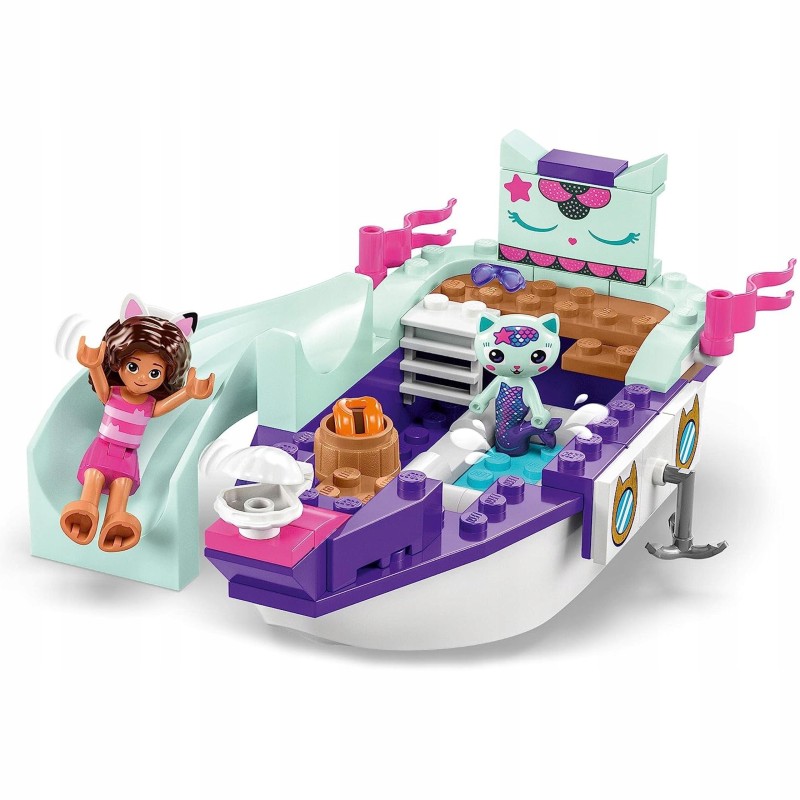 LEGO 10786 Koci domek Gabi - Statek i spa Gabi i Syrenkotki