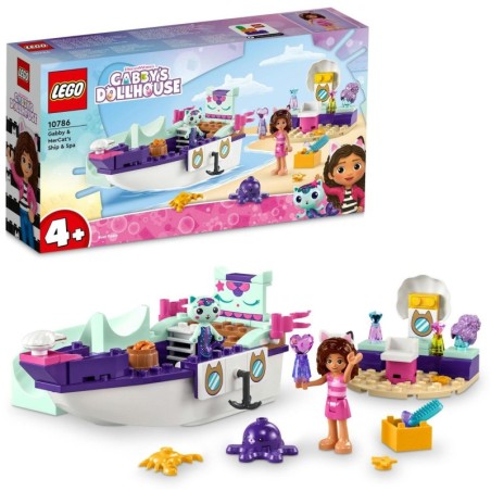 LEGO 10786 Koci domek Gabi - Statek i spa Gabi i Syrenkotki