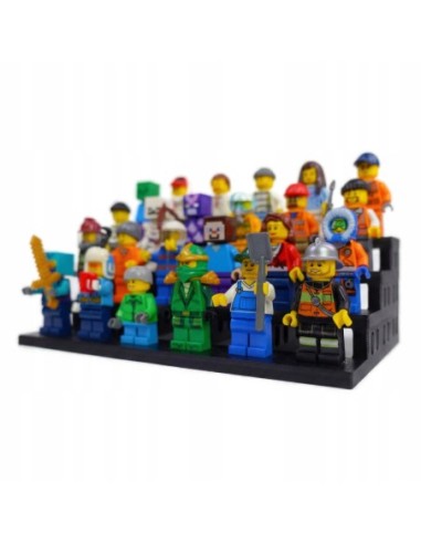 Podstawka pod 24 figurki Lego - ekspozytor - NA PREZENT DLA FANA