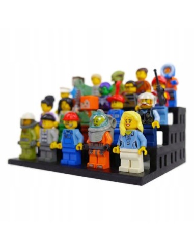 Podstawka pod 20 figurek Lego - ekspozytor - NA PREZENT DLA FANA