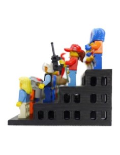 Podstawka pod 20 figurek Lego - ekspozytor - NA PREZENT DLA FANA 2