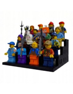 Podstawka pod 16 figurek Lego - ekspozytor - NA PREZENT DLA FANA
