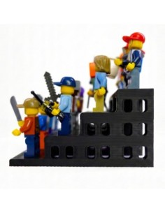 Podstawka pod 16 figurek Lego - ekspozytor - NA PREZENT DLA FANA 2