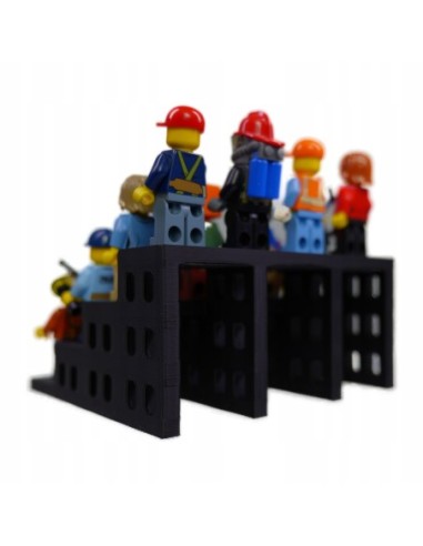 Podstawka pod 16 figurek Lego - ekspozytor - NA PREZENT DLA FANA