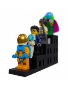 Podstawka pod 4 figurki Lego - ekspozytor - NA PREZENT DLA FANA