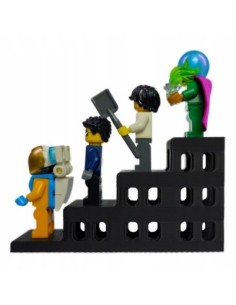 Podstawka pod 4 figurki Lego - ekspozytor - NA PREZENT DLA FANA 2