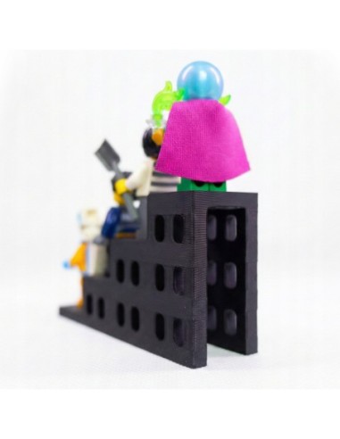 Podstawka pod 4 figurki Lego - ekspozytor - NA PREZENT DLA FANA