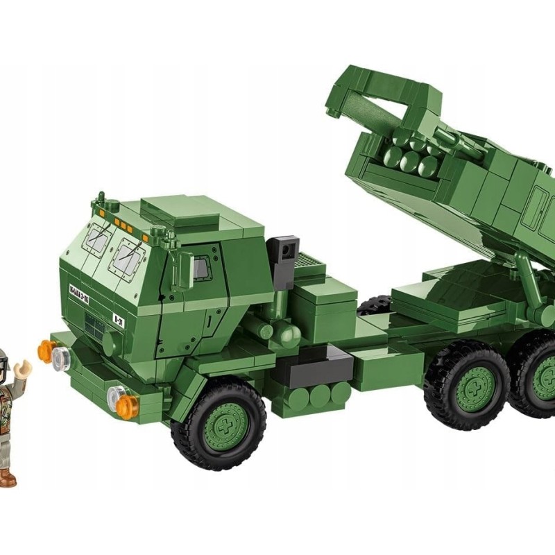 Klocki konstrukcyjne Cobi M142 Himars 604 elementy plastikowe 8 lat+