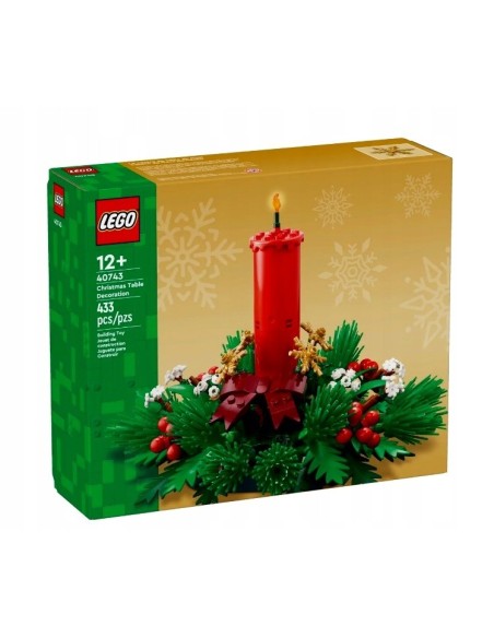 LEGO 40743 Świąteczna dekoracja stołu