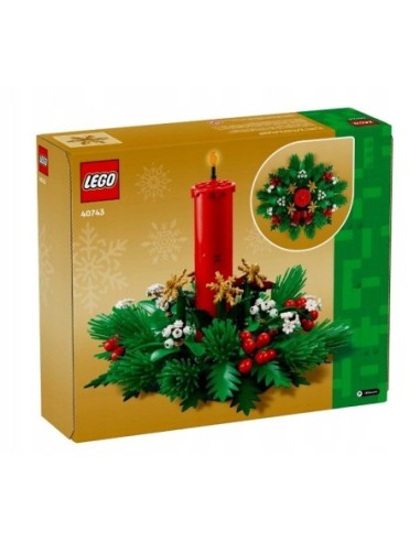 LEGO 40743 Świąteczna dekoracja stołu