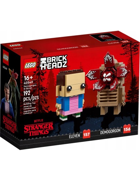 LEGO 40549 BrickHeadz Demogorgon i Jedenastka