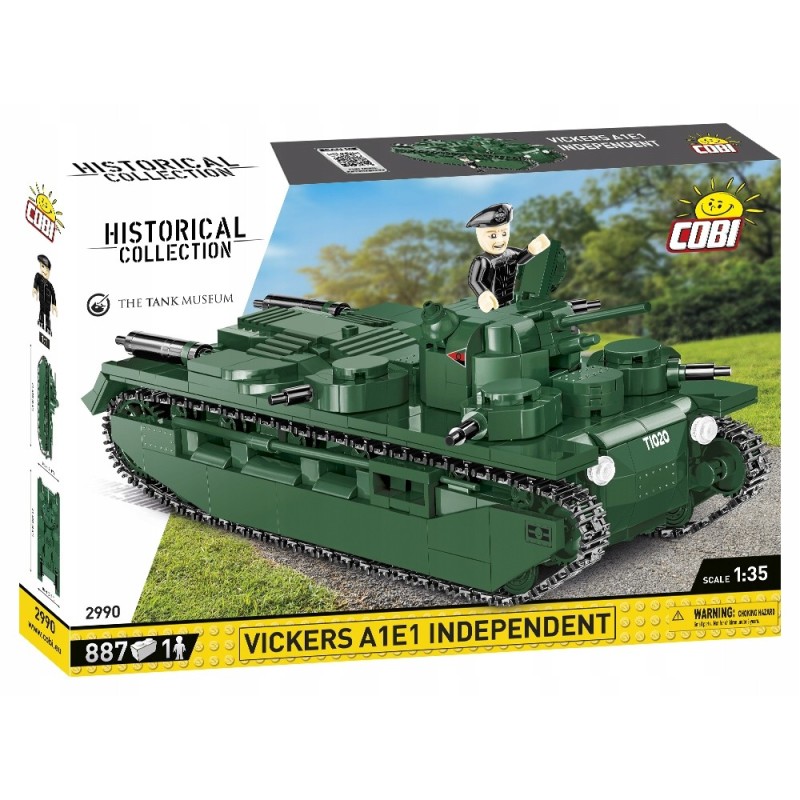 Klocki konstrukcyjne Cobi M142 Himars 604 elementy plastikowe 8 lat+
