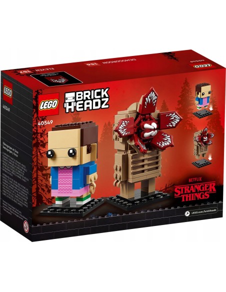 LEGO 40549 BrickHeadz Demogorgon i Jedenastka