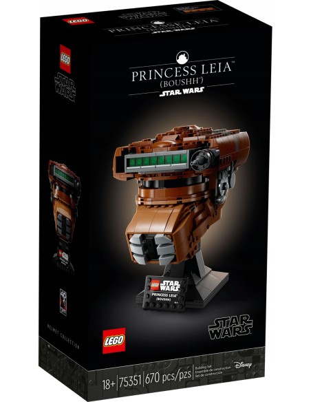 LEGO Star Wars 75351 Hełm księżniczki Lei