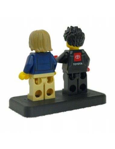 Podstawka pod 2 figurki Lego - ekspozytor - NA PREZENT DLA FANA