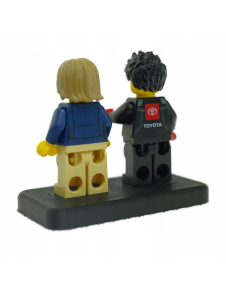 Podstawka pod 2 figurki Lego - ekspozytor - NA PREZENT DLA FANA