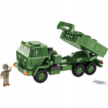 Klocki konstrukcyjne Cobi M142 Himars 604 elementy plastikowe 8 lat+
