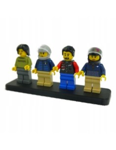 Podstawka pod 4 figurki Lego - ekspozytor - NA PREZENT DLA FANA