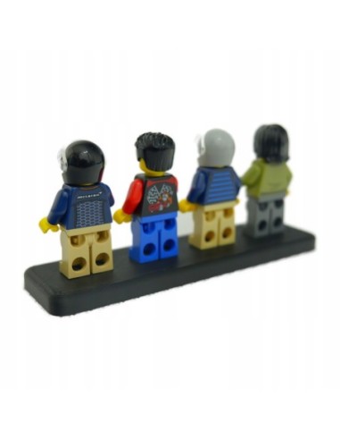 Podstawka pod 4 figurki Lego - ekspozytor - NA PREZENT DLA FANA
