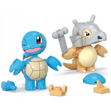Klocki konstrukcyjne MEGA Pokémon Squirtle i Cubone HXP15