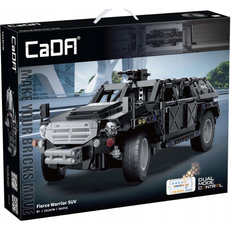 Cada klocki Fierce Warrior SUV C51207W 561 elem.