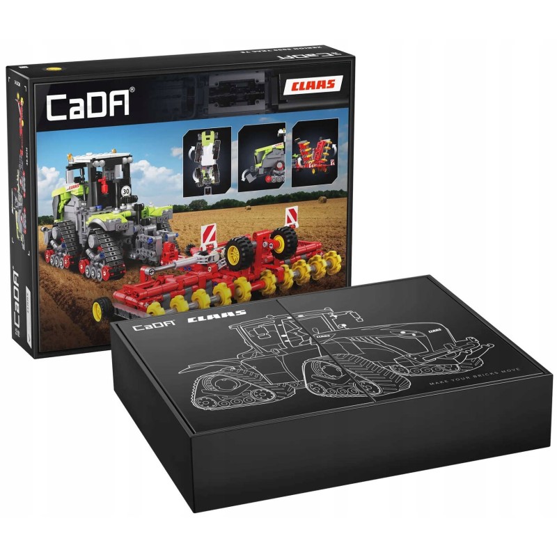 Klocki Cada Traktor CLAAS XERION 5000 Trac TS 1336 elementów C65012W 1:32